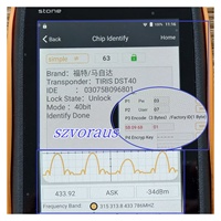 KYDZ Super OBD KEYMASTER avec télécommande bleue Transit 433mhz/4D63 puce/bleu programmation de clé facile pour le bricolage