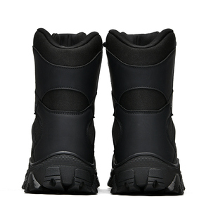 Bottes d'escalade durables en faux daim et maille avec fermeture éclair latérale – Chaussures d'extérieur mi-montantes pour l'hiver et l'été, idéales pour le travail, la randonnée et le camping - Product Image 3