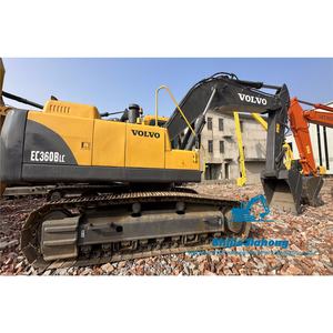 Excavadora Volvo de 36 Toneladas en Excelentes Condiciones, Modelo 2025, Original VOLVO EC360BLC, Motor Grande, Caja de Cambios, Engranajes para Concreto - Product Image 1