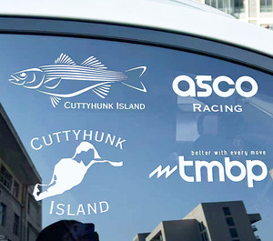 Không thấm nước UV kháng xe chuyển amine xe đề can tùy chỉnh Vinyl Chrome chết cắt cửa sổ xe dán cho 3D xe DECAL - Product Image 3