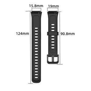 <span class=keywords><strong>Band7</strong></span> Silicone Reloj Poignet Smartwatch Correa Montre <span class=keywords><strong>Smart</strong></span> Watch Bracelet Pour Huawei Bande 7 - Product Image 4