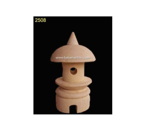 โคมไฟหินทรายโจดปูร์ที่ออกแบบอย่างสวยงาม ทันสมัย เป็นมิตรกับสิ่งแวดล้อม ทนทาน เหมาะสำหรับตกแต่งภูมิทัศน์กลางแจ้ง ลานบ้าน สวน ให้แสงอบอุ่น - Product Image 2