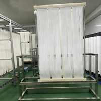 Membrane MBR à fibres creuses - Type rideau pour bioréacteur à membrane