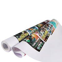 OLFA-rollos de papel de vinilo autoadhesivo, ecosolvente, para imprimir, de fábrica, PVC