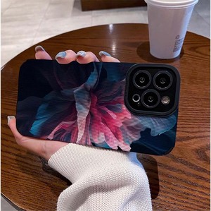 Tuyệt đẹp hoa lớn in ấn mềm TPU da nhân tạo điện thoại di động Bìa trường hợp đối với iPhone 6 7 8 x XR XS 11 12 13 14 15 16 17 - Product Image 3