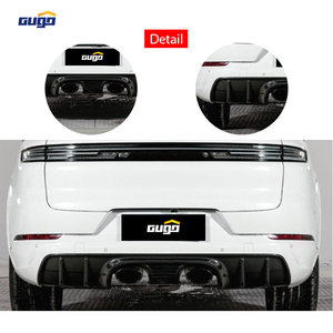 GUGO pour <span class=keywords><strong>Porsche</strong></span> <span class=keywords><strong>Cayenne</strong></span> 9Y0.2 Kit carrosserie pare-chocs avant et arrière, mise à niveau au style Turbo GT - Product Image 5