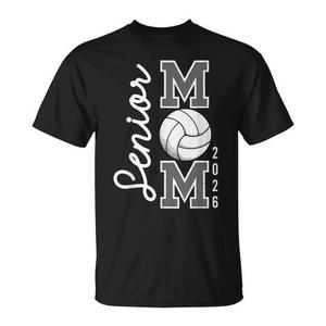 Camiseta de voleibol Senior Mom 2026, regalo de graduación para la clase de 2026 - Product Image 1