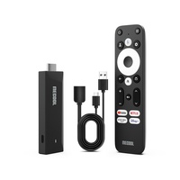 MECOOL MEgo1 4K GTV Android 12.0 TV Stick 4K AI SR/PQ 2 Go + 8 Go RTD 1325 HDR10+ WiFi 2.4G/5G BT5.0 Lecteur multimédia en streaming certifié