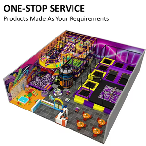 BAIHE Parco Giochi Interno per Bambini 100-130 mq, Attrezzature per Parco Giochi in Vendita, Grande Parco Giochi Interno - Product Image 4