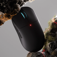 Ratón óptico LED delgado de 2.4G, inalámbrico, recargable por USB, para computadora, Mac, portátil y Windows.