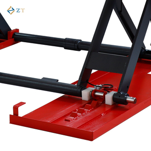 Elevador de Tijera para Autos ZHONGTAI de 3T con Doble Cilindro, Ultrafino, de Altura Media, 1.2M, Portátil, Hidráulico, con Certificación CE - Product Image 6