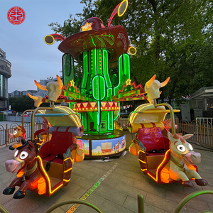 Venta caliente 360 grados <span class=keywords><strong>de</strong></span> rotación Parque <span class=keywords><strong>de</strong></span> atracciones Paseo Adultos y niños Paseos Busy Cowboy para la venta - Product Image 5