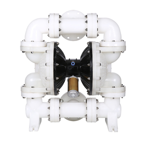 Pompes pneumatiques à diaphragme en plastique PP, transfert de produits chimiques, résistance aux acides, double pompe à commande pneumatique QBY-K80 Plast - Product Image 3
