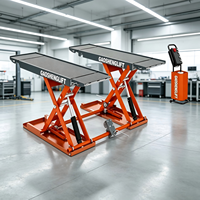 Neues Design Großhandel Tragbare Ultraflache Scherenhebebühne Kleine Autohebebühne Hydraulische Hebebühne Auto-Lift Kleine Scheren-Autohebebühne