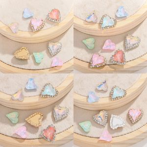 Nantong Rhinestones <b>Heart</b> Shape Flatback Rhinestone Crystal DIY Jewelry Accessories for Clothing Wedding Dress - Product Image 4