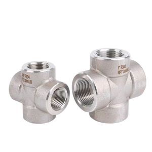 Chuyên Nghiệp Sản Xuất Giá <span class=keywords><strong>R</strong></span>ẻ <span class=keywords><strong>R</strong></span> Chủ Đề Thép Không Gỉ Bốn Cách Ống Thép Liền Mạch 1/8 "-4" Threaded Kết Nối 316 - Product Image 4