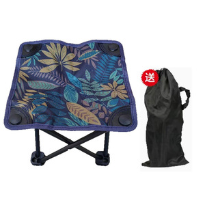 Folding Chair Outdoor Camping Stool Oxford Cloth <b>Foldable</b> Square Shape Portable <b>Beach</b> Fishing Seat With Storage <b>Bag</b> - Product Image 1