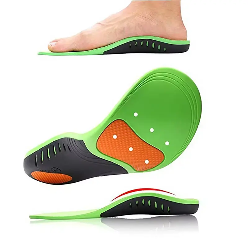 Coussin semelles orthopédiques pour chaussures en plastique tpu semelles orthopédiques personnalisées pour le sport