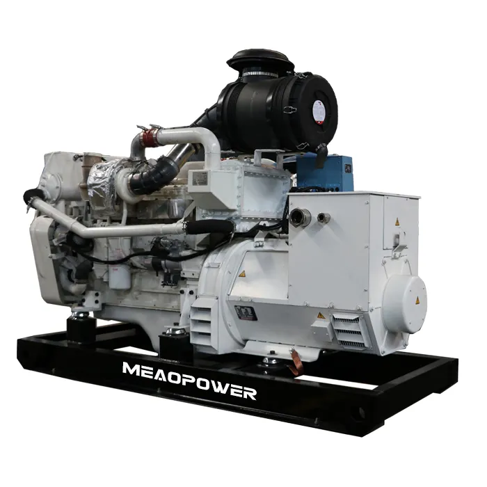 30KW 38KVA mit Cummins Motor 4 BTA3.9-GM47 Schiffs diesel generator