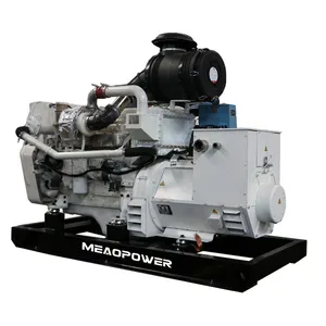 30KW 38KVA With Cummins Engine 4BTA3.9-GM47 Marine Diesel Generator