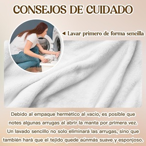 Manta de Franela con Diseño de León de Dibujos Animados, Manta para Siesta, Suave al Tacto, Reversible, para Viajes y Camping, Impresión Personalizada, OEM, ODM - Product Image 2