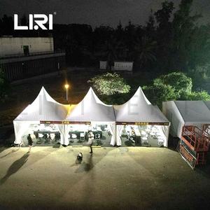 5X5m Extérieur <span class=keywords><strong>Jardin</strong></span> Pagode Brocante <span class=keywords><strong>Tente</strong></span> pour la Fête ou une <span class=keywords><strong>Réception</strong></span> - Product Image 3