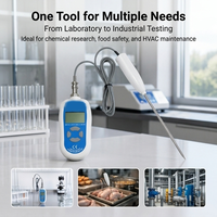 Thermomètre numérique industriel le plus vendu, sonde étanche IP68, acier inoxydable de qualité alimentaire, OEM/ODM, haute précision