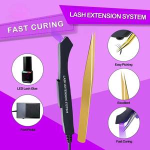 Lámpara UV LED Ecológica de Plástico para Extensiones de Pestañas con Pedal, Curado UV Rápido de 3.5W - Product Image 3