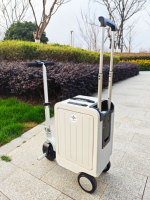 Valise à roulettes intelligente pour enfants, scooter porteur, bagage cabine, prix de gros abordable