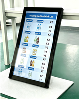 Écran tactile tout-en-un de 21,5 pouces, Android 11 RK 3568, affichage interactif pour kiosque industriel, pour la vente au détail, les ascenseurs d'hôtel, les casiers intelligents
