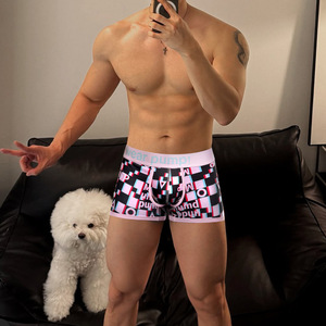 PUMP Nuovi Arrivi: Boxer da <span class=keywords><strong>Uomo</strong></span> in Nylon con Stampa alla Moda, Slip da <span class=keywords><strong>Uomo</strong></span> per Vendita all'Ingrosso - Product Image 3