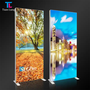 TianLang publicité en gros sans cadre Seg Pop up Lightbox tissu LED boîte à lumière pour les salons professionnels - Product Image 3
