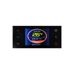 Hoogwaardige commerciële waterverwarmer LCD touchscreen temperatuurregelaar thermostaat kunststof OEM/ODM aanpasbaar IP68 geclassificeerd - Product Image 1