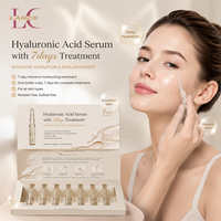 LANCE Private Label – Coffret d'ampoules de sérum hydratant naturel et d'acide hyaluronique à 100 % – Sérum anti-âge et anti-rides avec résultats en 7 jours