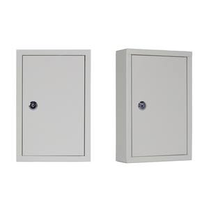 Casilleros para llaves montados en la pared Gabinete de gestión de llaves de esquina cuadrada con ocultar 40 cajas fuertes de capacidad para llaves Categoría de producto - Product Image 4