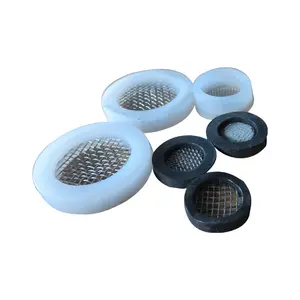 Joint de filtre de rondelle en acier inoxydable synthétique en silicone 20 40 60 Mesh pour tuyaux d'eau chaude et froide pour restaurants hôtels vente au détail