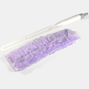 Piumino in microfibra a manico lungo, antistatico, riutilizzabile e lavabile, per la pulizia di mobili e interni auto, con ricarica inclusa - Product Image 1