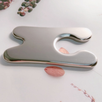 Kit de Gua Sha en Acier Inoxydable pour le Visage – Outil de Massage Anti-âge en Métal pour le Scraping Facial