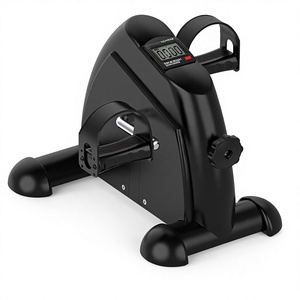 Mini-vélo <span class=keywords><strong>elliptique</strong></span> de bureau électrique pour exercices <span class=keywords><strong>assis</strong></span> des jambes, modèle ovale pour seniors, avec pédales et télécommande, entièrement assemblé - Product Image 1