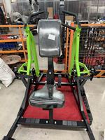 Máquina de Remo para Entrenamiento de Espalda, Equipo de Gimnasio Comercial, Equipada con Selector de Pesas