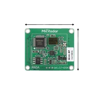 XLW 60G Millimètre Capteur Respiratoire Sommeil Surveillance Respiration Heartbeat Wave Biosensing Radar Module R60ABD1