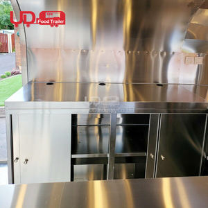 Food Truck entièrement équipé, chariot à pizza BBQ, stand à hot-<span class=keywords><strong>dogs</strong></span>, remorque de concession, cuisine mobile, remorque alimentaire en acier inoxydable à vendre - Product Image 6
