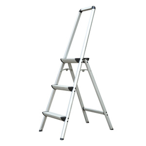 Escalera Plegable de Aluminio con Asa en U, Ligera, para Interiores, Tipo A - Product Image 2