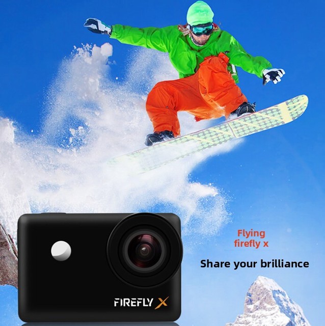 Eagle Eye FIREFLY X 4K Action Camera Anti-Shake 7x Digital Zoom