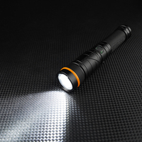 STARYNITE Lampe de poche à angle droit rechargeable à 90 degrés avec capuchon magnétique à lumière blanche, rouge et verte pour réparation