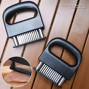 Herramientas de cocina de acero inoxidable, 48 hojas, aguja de carne ultra afilada, ablandador de carne duradero para carne de res - Product Image 3
