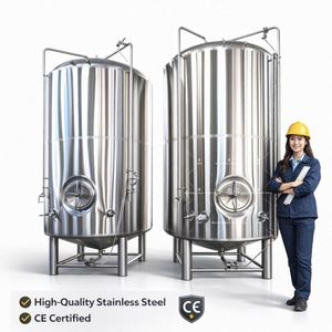 New Design Beer Brewing Machine 1000L 2000L 4000L Stainless Steel Conical Fermenter for Beer Fermentation Tank Supplier - Product Image 4