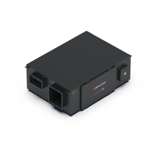 Unité MVHR haute capacité 1500m³/h ERV 380-415V pour gymnases et centres sportifs, triphasée, à plafond, avec échangeur lavable pour la qualité de l'air - Product Image 4