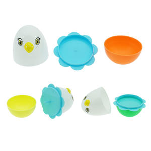 Distributeur de bonbons en plastique Cartoon Egg Container Candy Toys Sweet Holder - Product Image 4