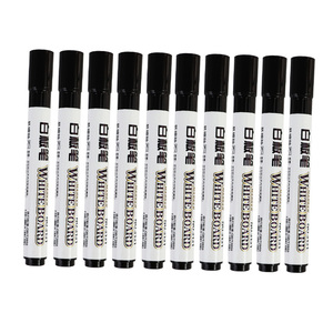 Pack of 3 Colors Low Odor Dry <b>Erase</b> Marker Fine Tip Custom Printing Whiteboard Marker Pens - Product Image 3